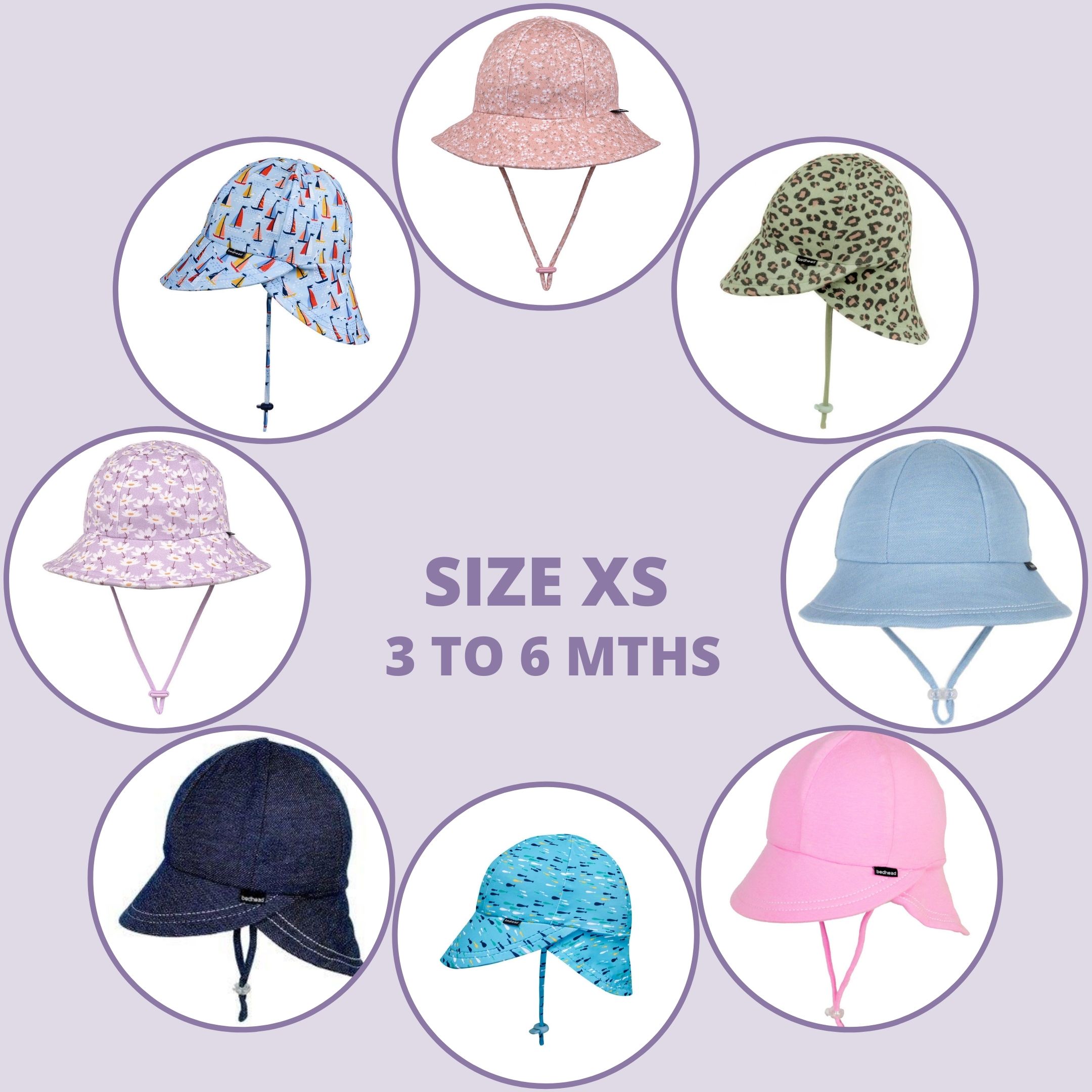 Bedhead - Hats - Size - XS - 42cm - 3 - 6 Months   